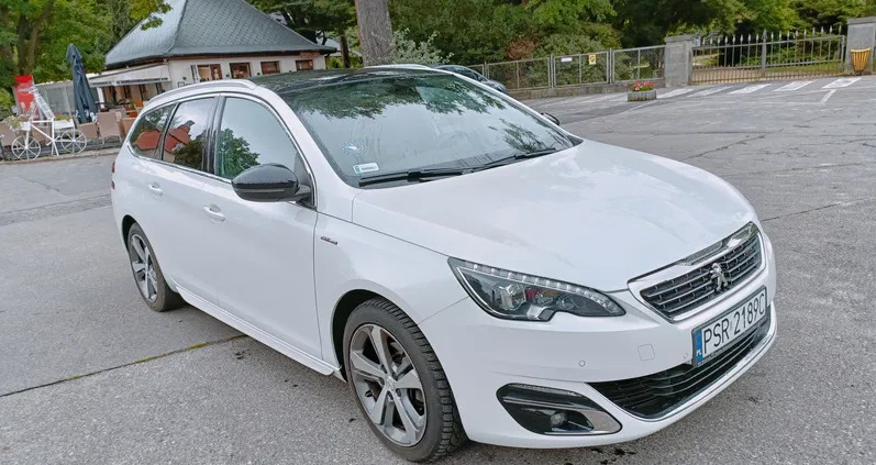 peugeot Peugeot 308 cena 45700 przebieg: 147000, rok produkcji 2016 z Kórnik